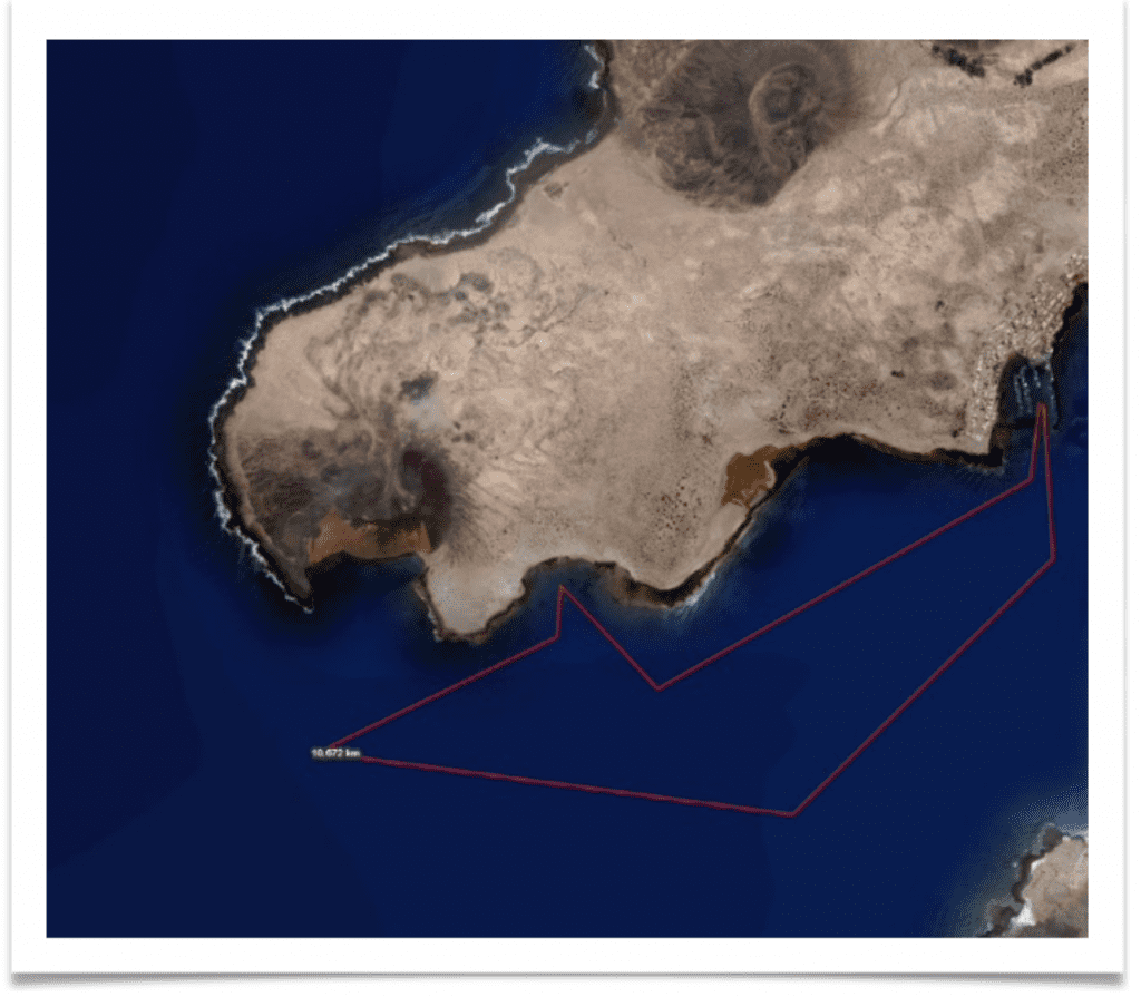 Recorrido por la isla