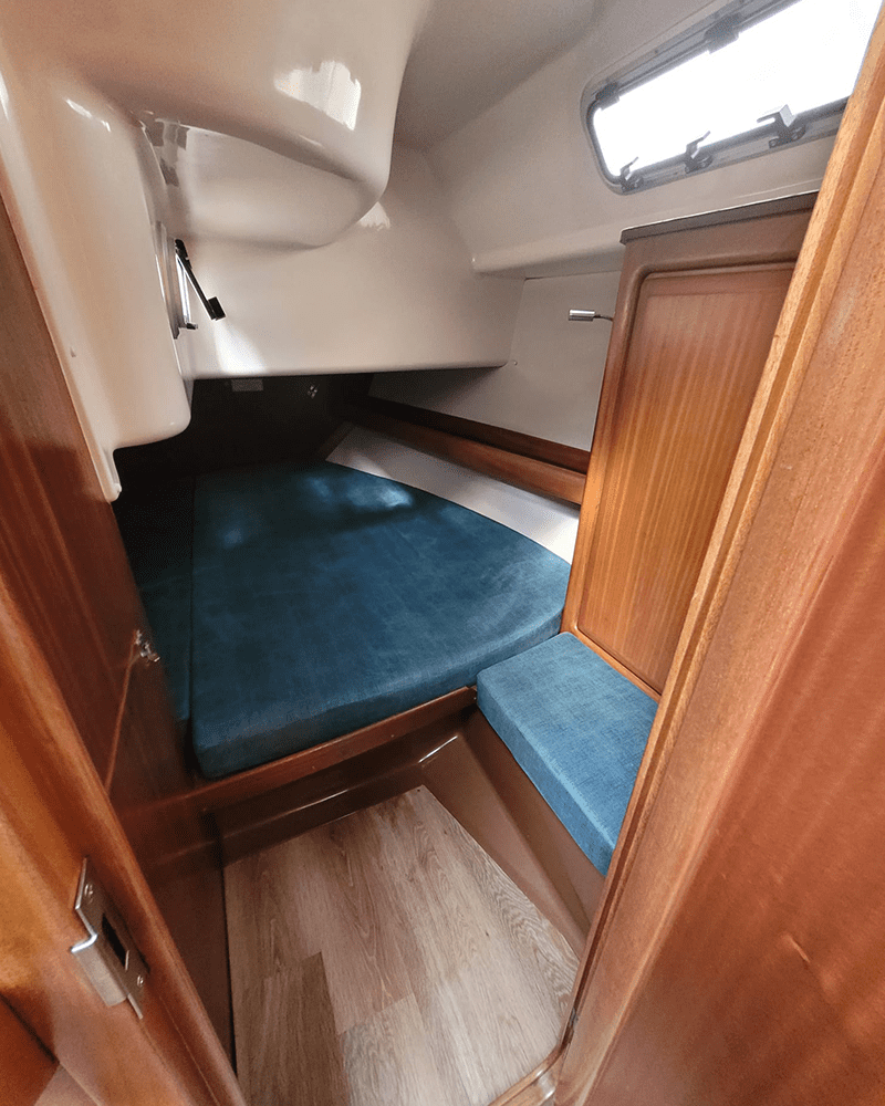 Interior del barco